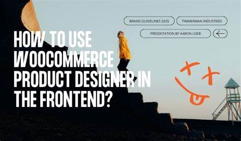 How to use Woocommerce product designer in the frontend?